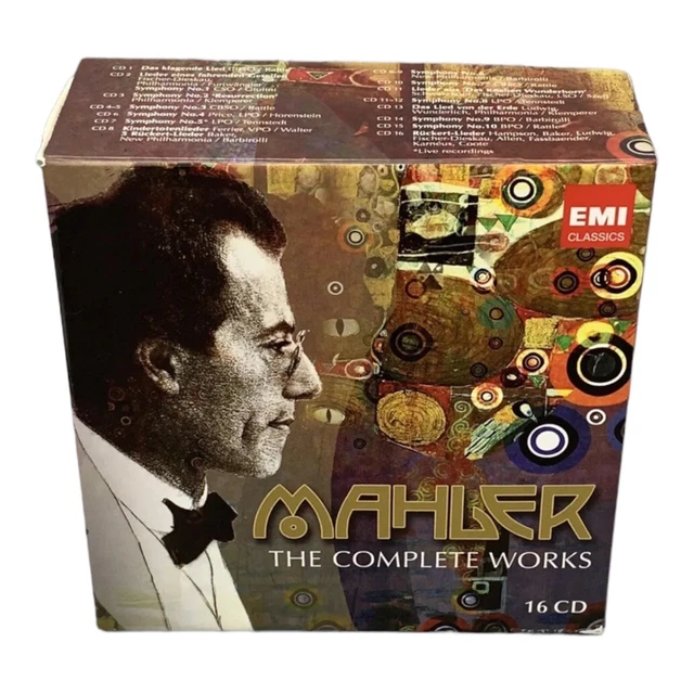 クラシック GUSTAV MAHLER 15 CD BOX GUSTAV MAHLER 15 CD BOX Gustav Mahler, Antoni Wit, Michael Halasz