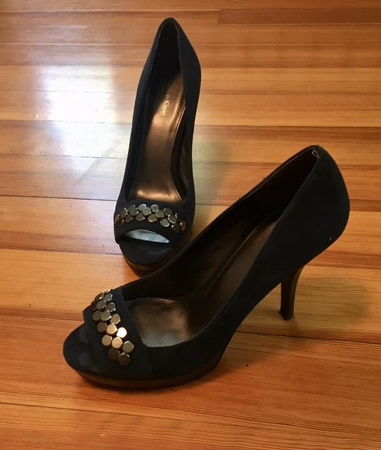 Calvin klein heel shoes top