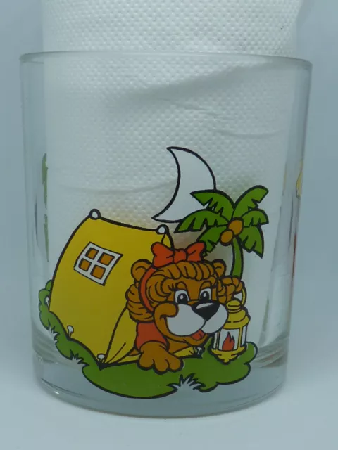 Verre a moutarde ou autre*LES PETITS LION KINDER FERRERO