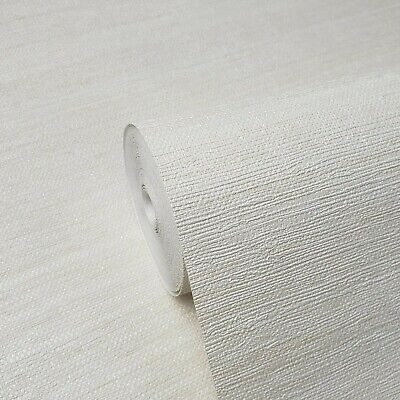 Embossed Modern Wallpaper textured lines beige Off white cream faux grasscloth