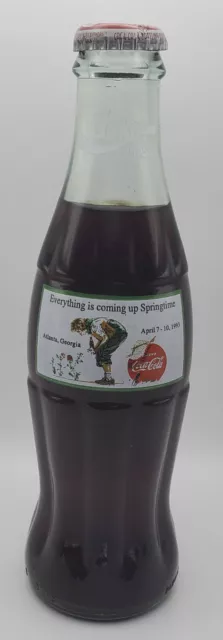 Springtime in Atlanta Coca-Cola Bottle Georgia 1993-845 Full Glass 8oz.