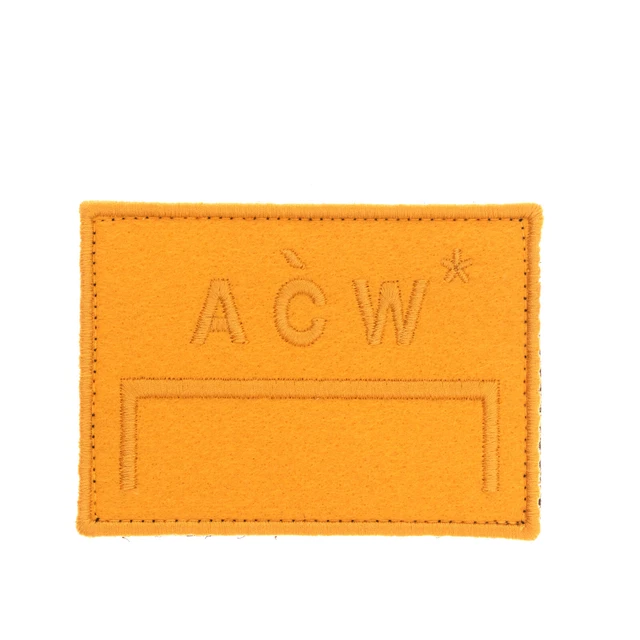 A-COLD-WALL* Detachable Patches Embroidered Logo Hook & Loop