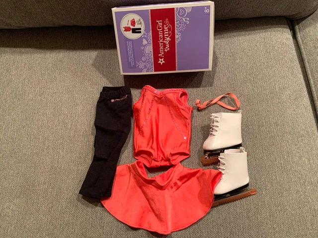 American Girl Truly Me Sparkle And Spin Skating Outfit New In Box  Retired