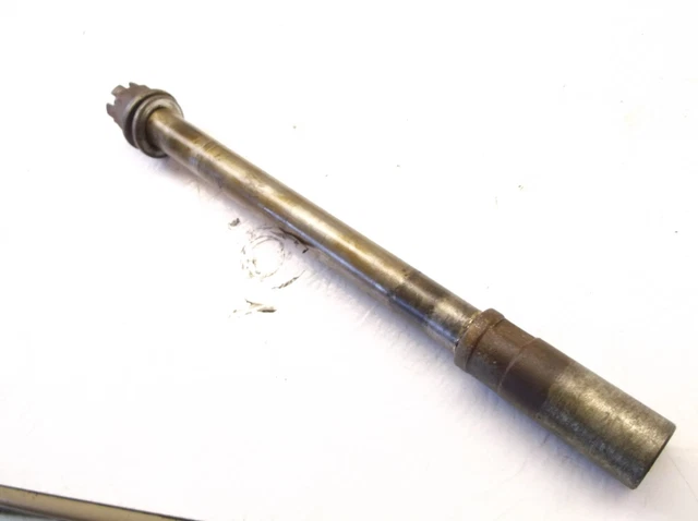 Honda CB 400 78 front axle with nice nut CB400 T2-14
