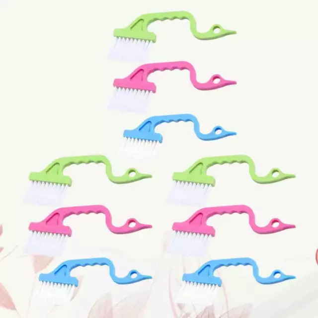 9 Pcs Air Conditioning Cleaning Brush Window Groove Brush Duster