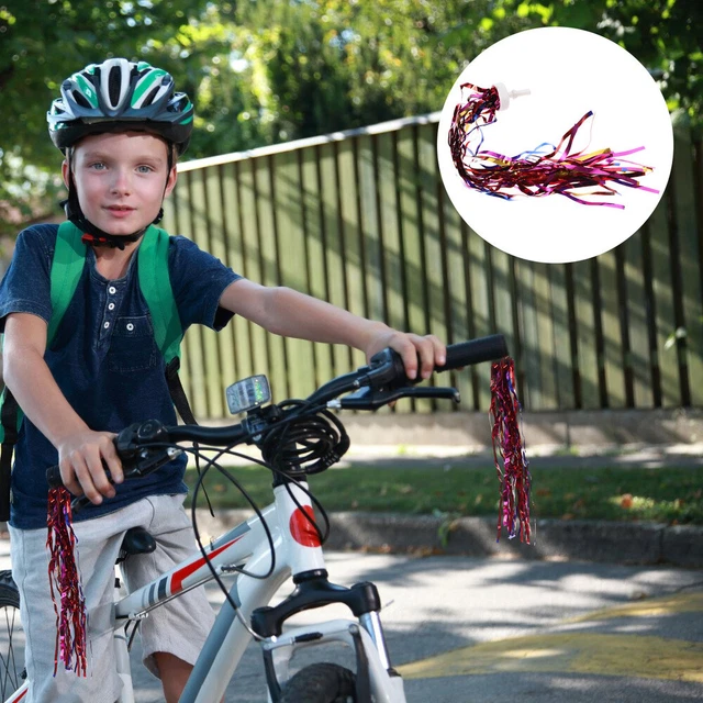 20pcs Streamers de vélo colorés