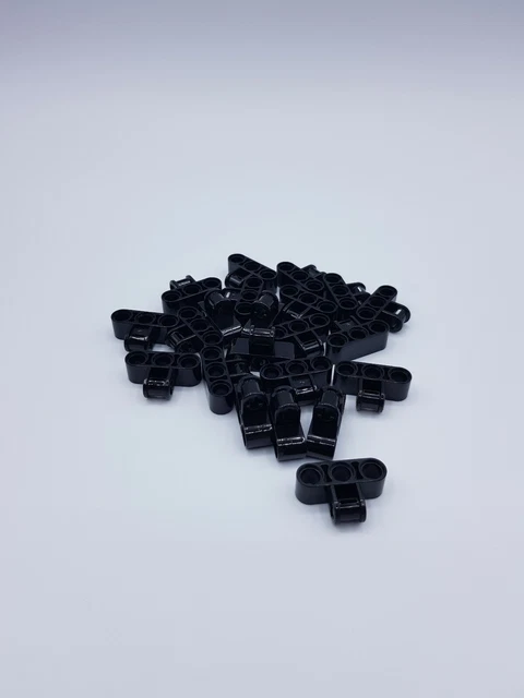 LEGO TECHNIC LOT 20 X Cross Block 3X2 Noir Ref 63869 42191