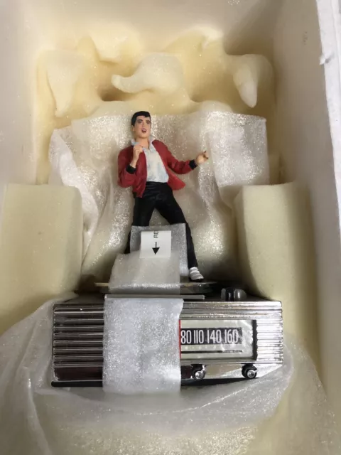 Elvis Presley Franklin Mint Music Box Burning Love (2000) Tested