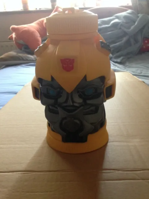 Universal Studios Transformers Bumblebee 2012 Refillable Cup Flask 26cm
