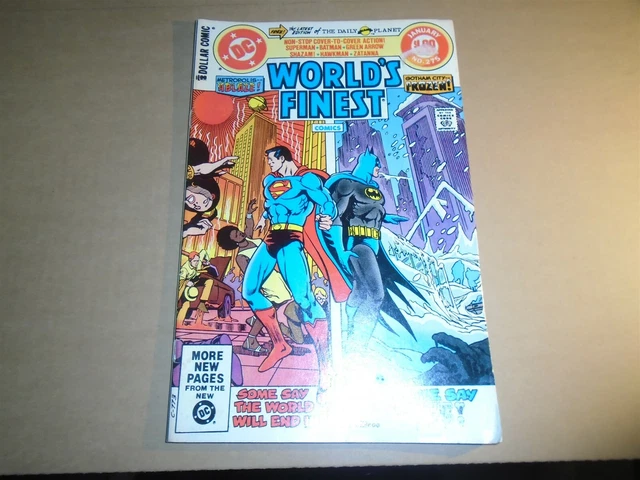 WORLD'S FINEST #275 Dollar Comic Superman Batman DC Comics 1982 FN/VF
