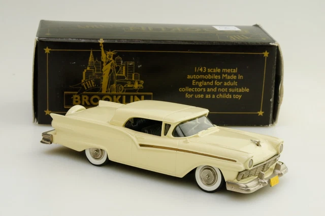Lincoln continental mk ll 1958 brooklin norev 1/43