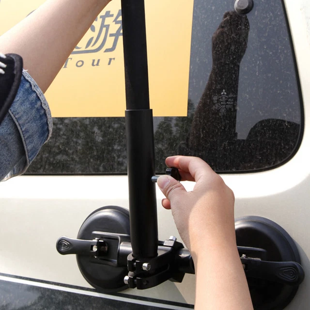 Suction Flag Mount Flagpole Sucker Bracket Carplay Mount Flagpole Stand 2