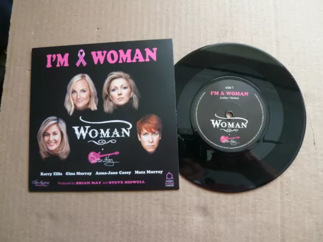 Brian May Queen - Woman - I'm A Woman - 7" Single  Feat Kerry Ellis, Gina Murray