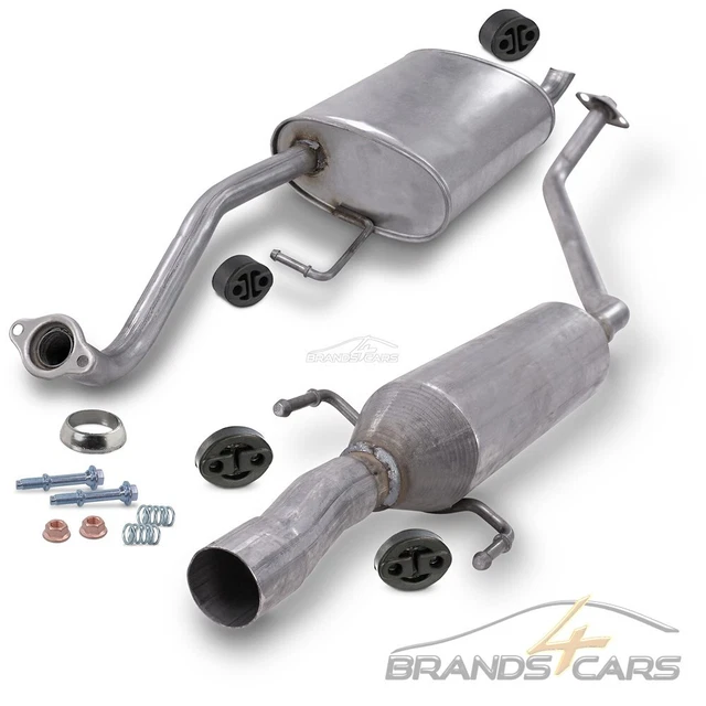 SILENZIATORE ATEC PER TOYOTA COROLLA E12 1.4 1.6 VVT-i