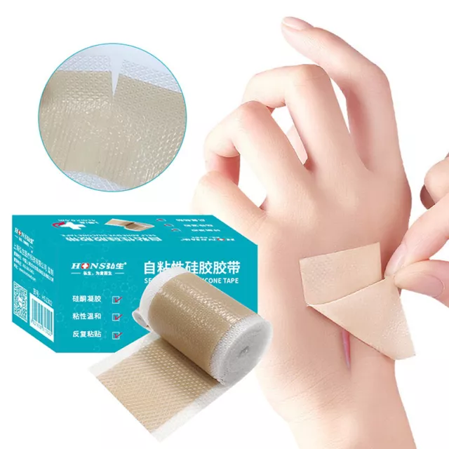 Gel de silicona autoadhesivo para eliminación de cicatrices para quemaduras de acné parche de cinta GF