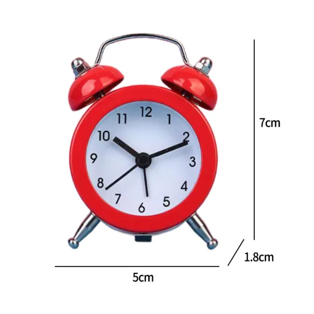Reloj despertador analógico reloj dormitorio sala de estar noche decoración del hogar