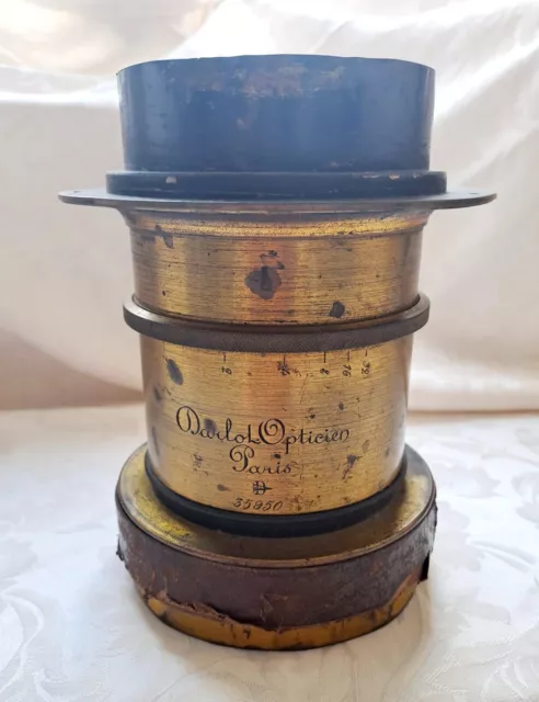 Rarität Darlot Opticien Paris Objektiv ca 1860-1880 !