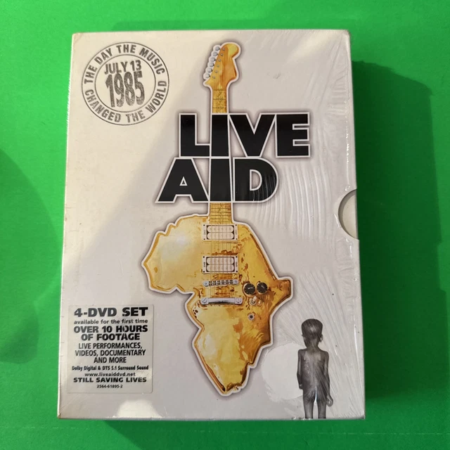 LIVE AID : July 13 1985 Wembley Philadelphia - Rare - DVD