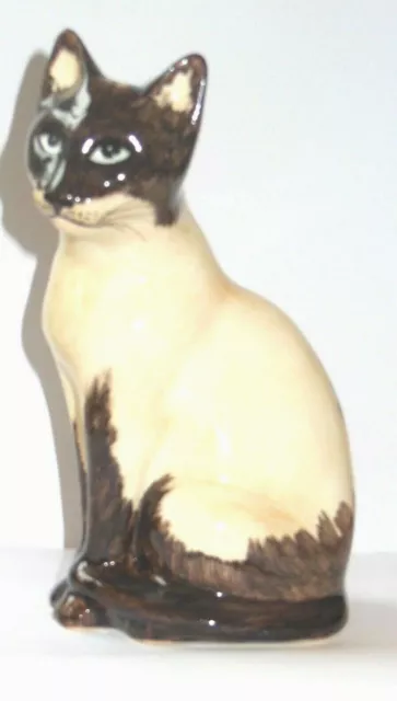 Babbacombe Pottery  Figure   Cat Sitting  Siamese