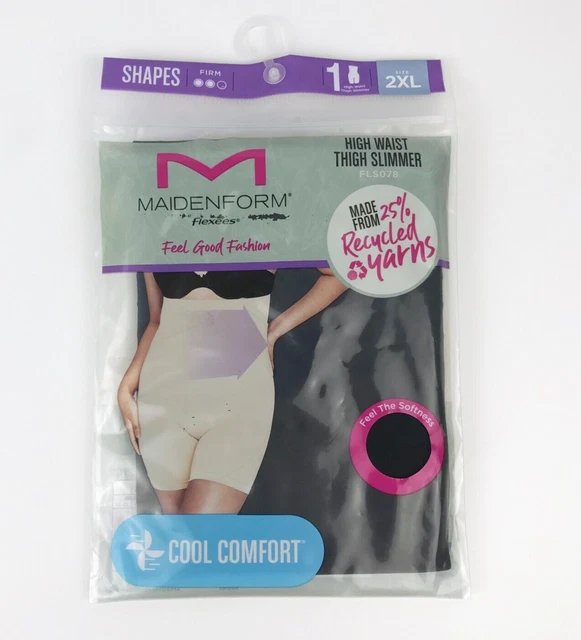 MAIDENFORM FLEXEES COOL Comfort Firm Control High Waist Thigh Slimmer