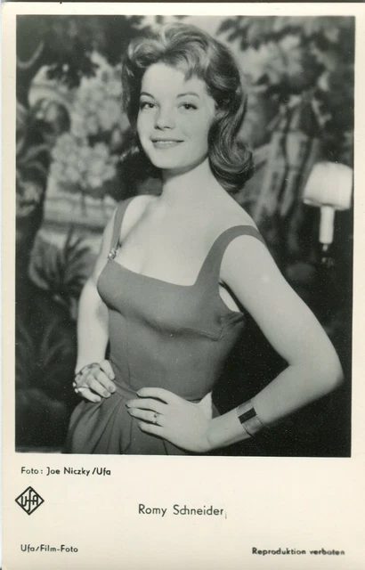 ~~~ ORGINAL~~ POSTKARTE ~~~ Romy Schneider
