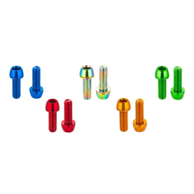 1 Pcs Bicycle Crank Bolts M6*18mm Crankset Fixing Bolt MTB Road Bike Crank Screw