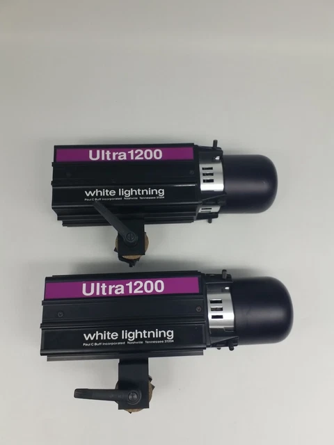 Luces estroboscópicas White Lightning Ultra 1200 PROBADAS Y FUNCIONANDO