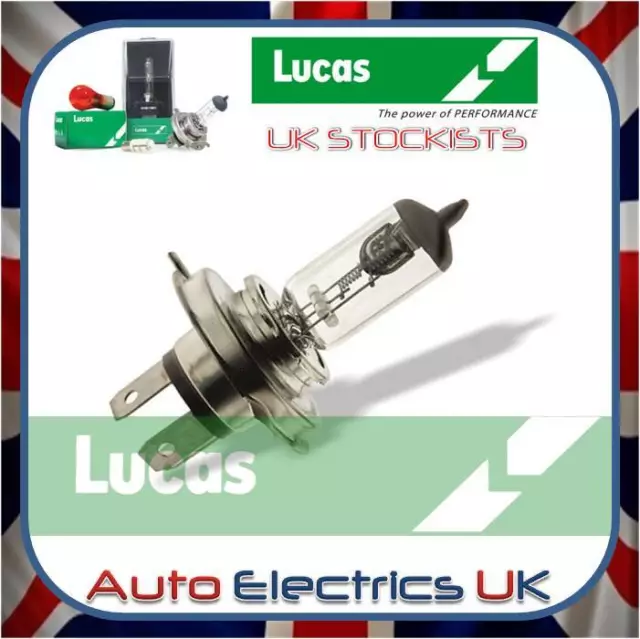 Lucas H4 Headlight Headlamp Bulb 472 12V 55W 'E' Marked Dipped Beam (3 Pin)