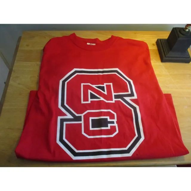 NC State Shirt - Big Logo - S