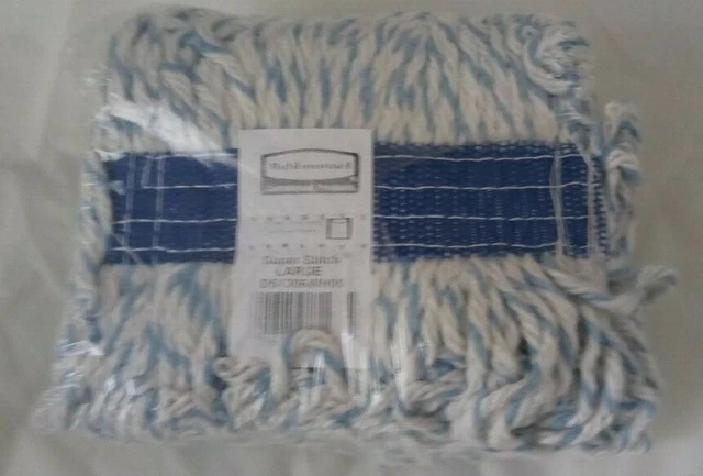 Rubbermaid Super Stitch Large D15306WH00 Commercial Mop Head PACK OF ONE