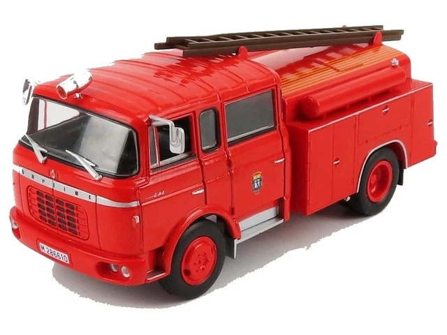 Modèle Réduit Iveco Unic 75PC Pompiers 1974 - IXO/CENTAURIA - NEUF En Boîte