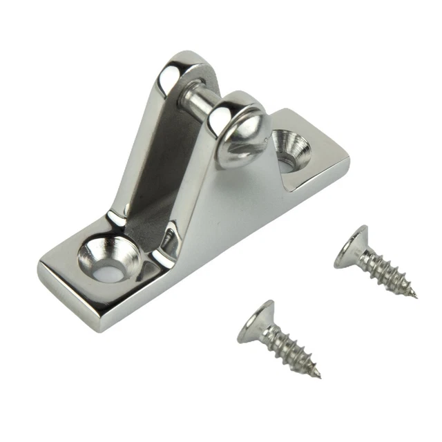 Durable Auvent Pont Charnière Remplacement Argent 1pc 316 Inox Acier Accessoire
