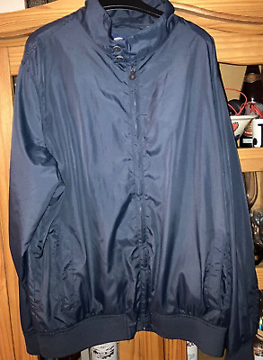 BNWOT New Mens Tog 24 Navy Blue blouson jacket / lightweight coat Size 2X