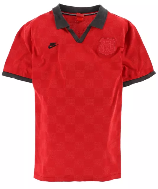 Nike Herren Trikot Jersey Gr.XXL Manchester United Polo M.U.F.C. 1878 Rot 110976