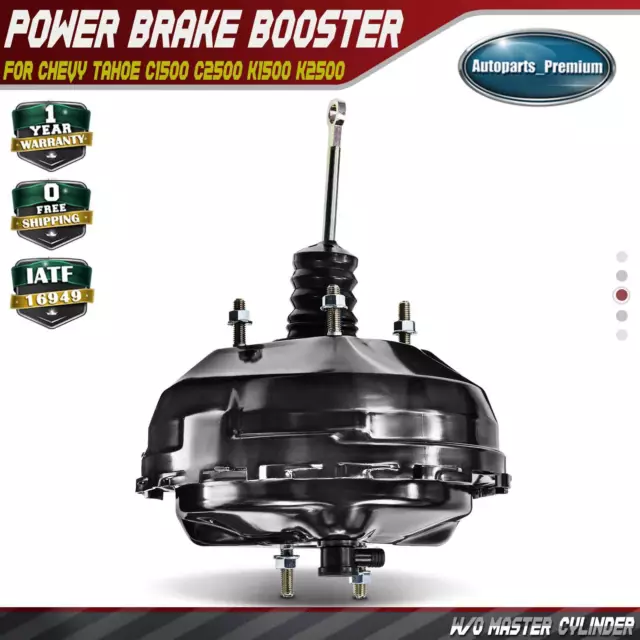 Vacuum Power Brake Booster without Master Cylinder for Chevy Tahoe GMC Cadillac