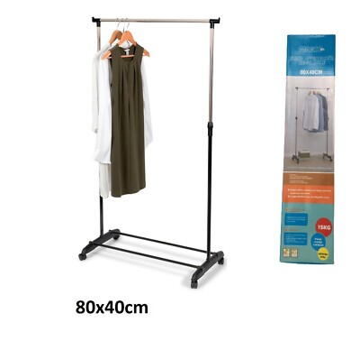 Orolay Appendiabiti Attaccapanni Porta Abiti Altezza Regolabile Stand Stender Aste Ripiani DTLD01 