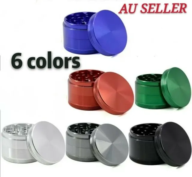 4-Layer Metal Zinc Alloy Herb Tobacco Grinder Hand Muller Smoke Crusher Spice