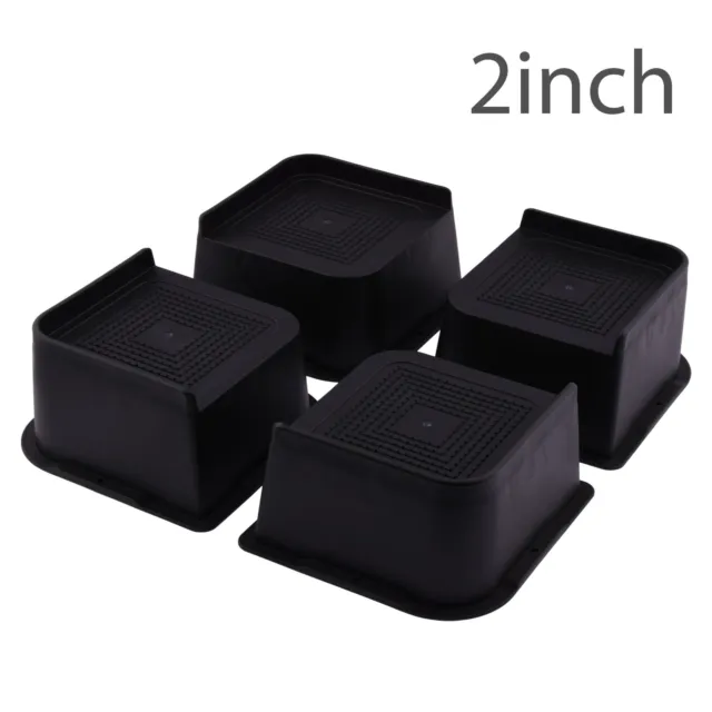 4pcs No Scratch Heavy Duty Bed Riser L Side Accessories For Sofa Replacement