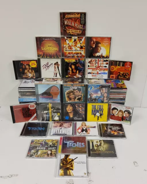 127 x Soundtracks CD JobLot - Titanic West Side Pocahontas Bond Romeo [13]