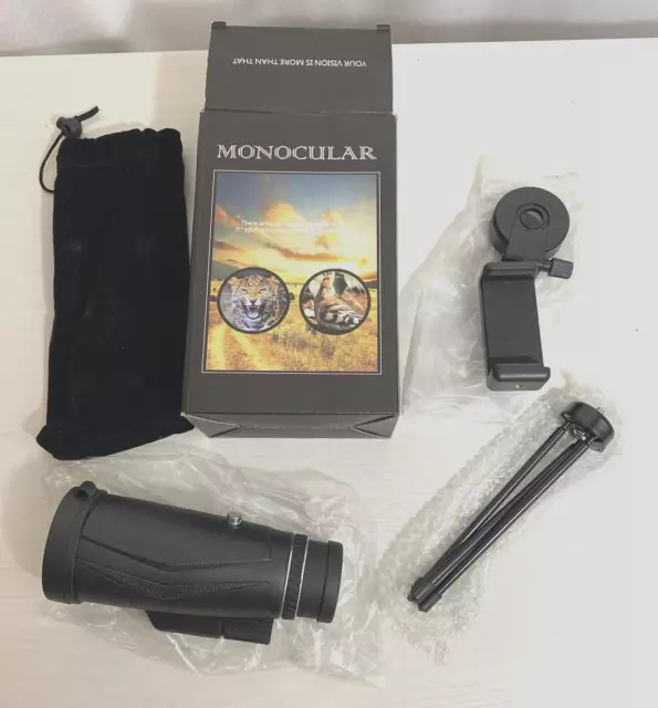 HYQ Monocular Telescope 12 X 50 Accessories New Bird Watching, Hunting, Outdoor