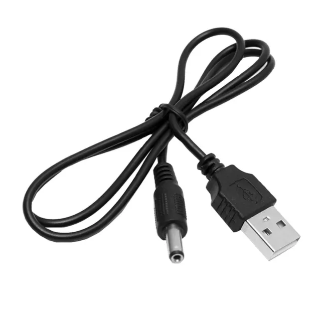 B62 USB Câble Électrique Sur Dc Connecteur Cylindrique Fiche 5.5 x 2.1mm 70cm