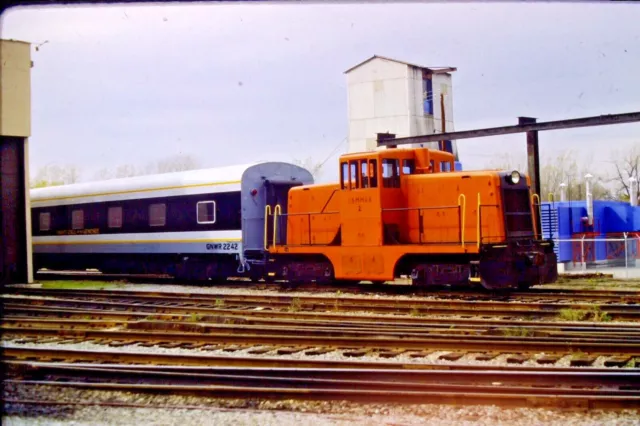Kodachrome Original Slide Genesse & Wyoming Diesel Switcher #2 (1985) #CC670