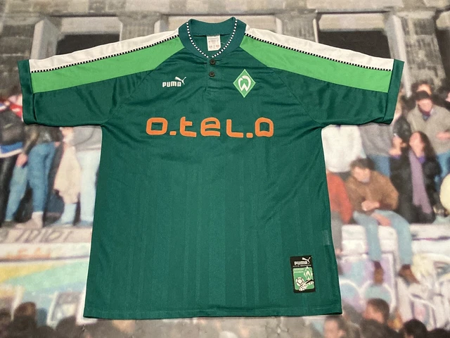 werder bremen trikot puma o.tel.o Vintage Soccer Jersey fußball Fan Sport