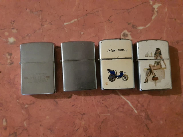 Lot Zippo X4