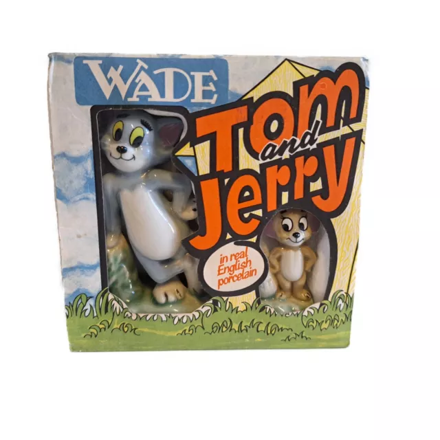 Wade Porcelain Tom & Jerry Original Box Circa 1970s