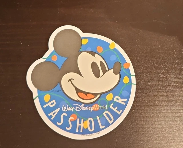 MICKEY MOUSE WALT Disney World Annual Passholder WDW Christmas