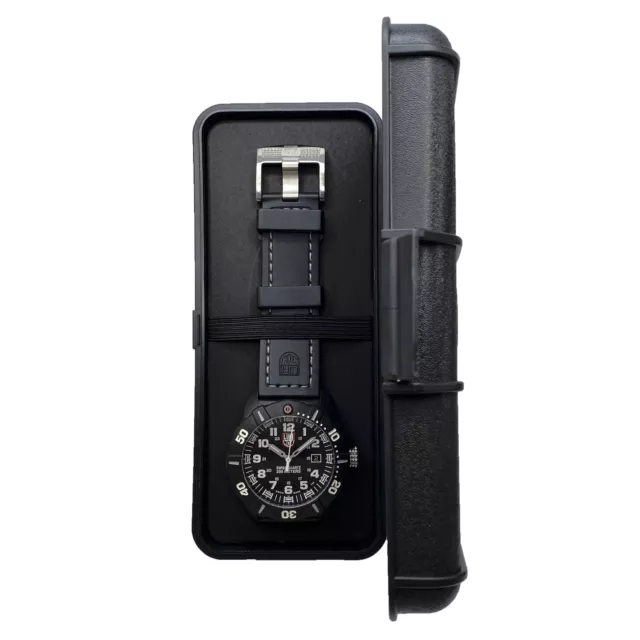 LUMINOX CORONADO 44MM Series 3020 Carbon Black Dial Mens Quartz Watch XS.3021 299.00 PicClick