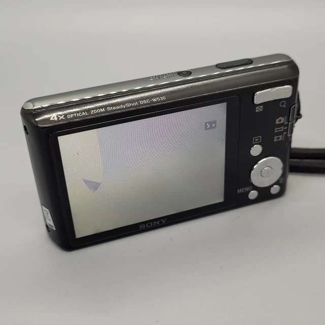 Sony Cybershot DSC-W530 14,1 megapixel fotocamera digitale testata nera 6