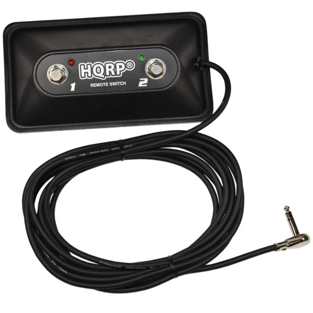 2-Button Guitare Ampère Pédalier Pour Peavey Classic Nashville Valveking Windsor