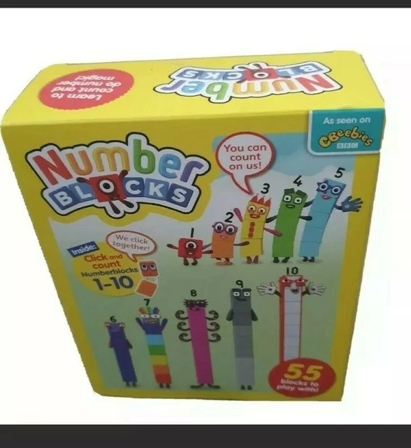 NUMBERBLOCKS SPECIAL needs Number blocks, 110 autism gift birthday
